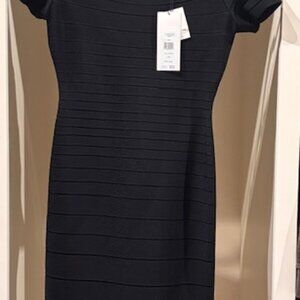 Black Herve Leger Paris Dress Size M - New With Tags